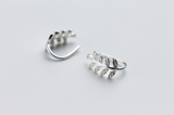 Leaf short earrings – Thoughtful Gifts — 3