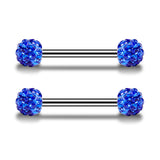 Stainless Steel Studded Tongue Nail Breast – Beauty Gifts — 13