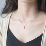 Cross clavicle necklace – Jewelry Gift Ideas — 5