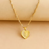 Hexagon Imitation Gold Pendant Necklace Peach – Jewelry Gift Ideas — 8