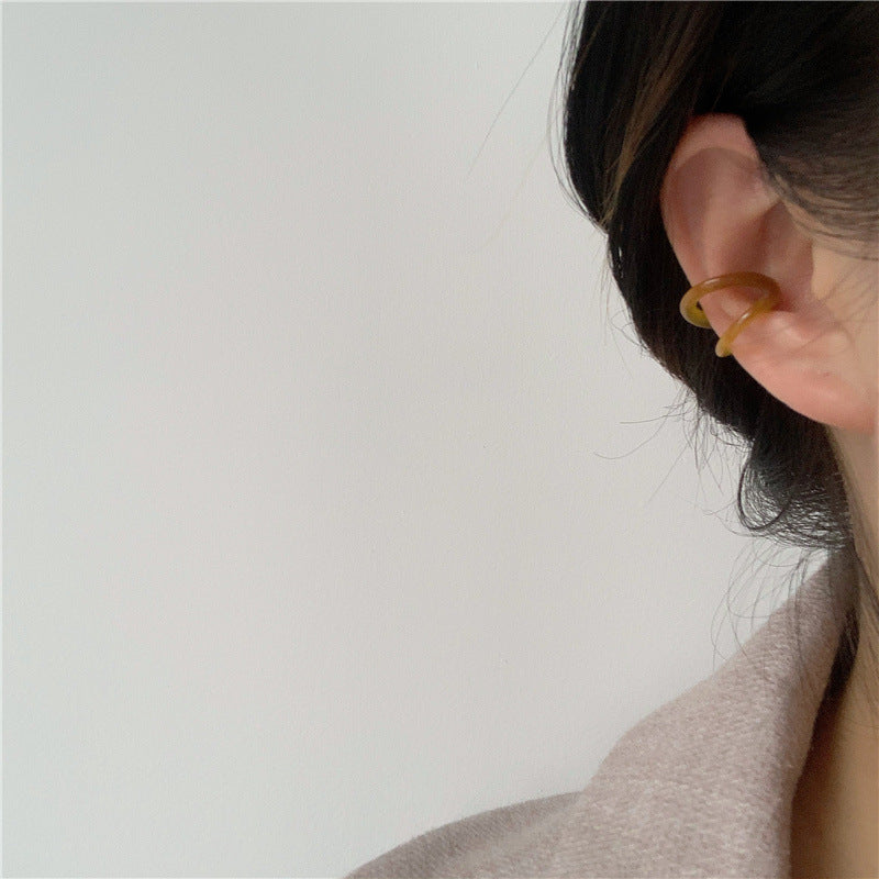 Resin Earbuds With A Sense Of Design Retro Minimalist – Surprise Gifts — 1