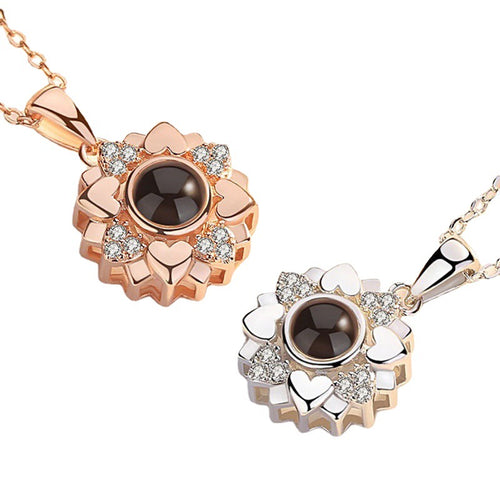 100 Languages I Love You Necklace Heart-shaped – Jewelry Gift Ideas — 2