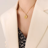 Cute Popular Palm Print Footprint Necklace – Jewelry Gift Ideas — 2
