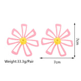 European And American Women's Large Metal Flower – Gifts for Her — 2