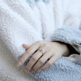 S925 Gold Plated Amethyst Ring – Unique Gift Ideas — 2