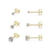 Fashion Pentagram Diamond Stud Earrings – Stylish Gifts — 4