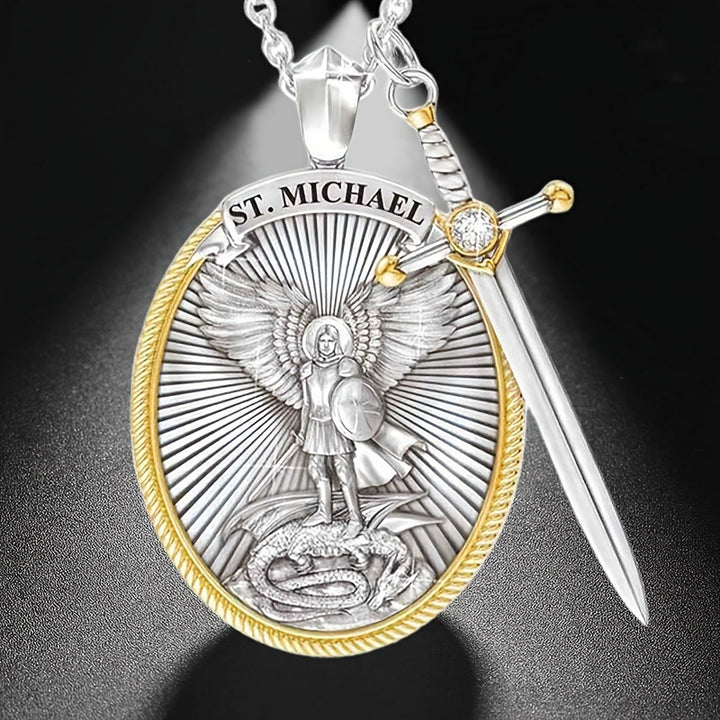European Hip Hop Unisex Knight Cross Sword Saint – Jewelry Gift Ideas — 1