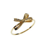 Gold Plated Bow Women's Niche Design Index Finger – Jewelry Gift Ideas — 4