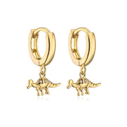 18K Copper Plated Micropaved Zircon Earrings – Stylish Gifts — 2