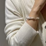 S925 Sterling Silver Irregular Pearl Bracelet – Jewelry Gift Ideas — 2