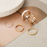 Fashion Metal Joint Ring Creative Retro – Stylish Gifts — 4