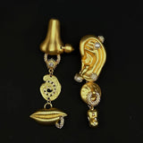 Graceful And Fashionable Nose Mouth Ear Expression – Practical Gifts — 5