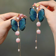 Women's Fashion Vintage Extra Long Tassel Butterfly – Stylish Gifts — 5