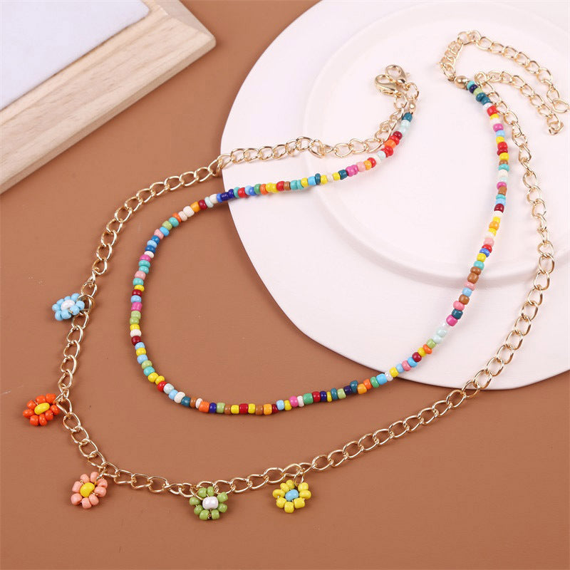 Fashion Personality Bohemian Hand Woven Rice Bead – Stylish Gifts — 1