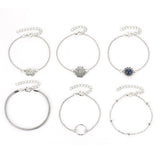 Geometric Hollowed Out Corn Chain Bracelet – Jewelry Gift Ideas — 5
