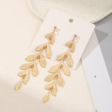 Exaggerated Leaves Layered Earrings Concave Geometric – Stylish Gifts — 4