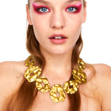 Irregular shape gold necklace – Jewelry Gift Ideas — 1