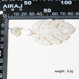 Big Exaggerated Tassel Earrings Leaf-Shaped – Holiday Gift Ideas — 5