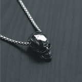 Male titanium steel skull necklace – Jewelry Gift Ideas — 2