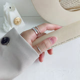 Simple And Irregular Wavy Line Women's Ring – Gifts for Her — 6