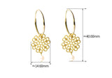 Baroque Retro Hollow Pearl Earrings For Women – Gifts for Her — 2