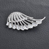 Ladies Creative Angel Wings Diamond Brooch – Jewelry Gift Ideas — 7
