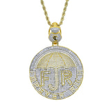 Hip Hop Umbrella Letter FR Pendant Trend Men's – Jewelry Gift Ideas — 6