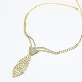 Popular Choker Tie Necklace Rhinestone Claw Chain – Jewelry Gift Ideas — 4