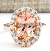 Creative Synthetic Topaz Champagne Ring – Surprise Gifts — 5