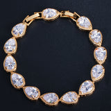 Fashion Drop-shaped Zircon Bracelet For Women – Stylish Gifts — 2