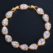 Fashion Drop-shaped Zircon Bracelet For Women – Stylish Gifts — 2