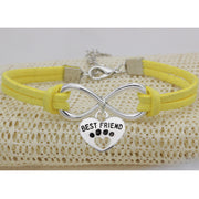 Vintage 8-word Peach Heart Best Friend Flanelle – Jewelry Gift Ideas — 2