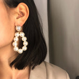 Women's Personality Geometric Pearl Simple Beaded – Gifts for Her — 2