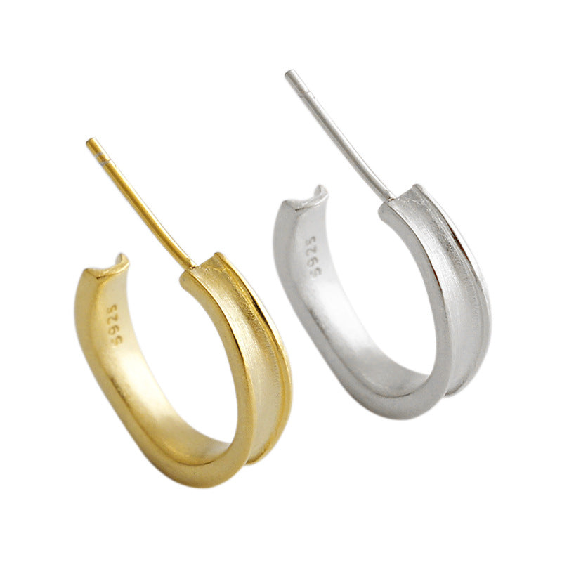 S925 Sterling Silver Stud Earrings – Everyday Gifts — 1