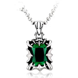 Vintage Titanium Steel Gem Sweater Chain Pendant – Jewelry Gift Ideas — 3
