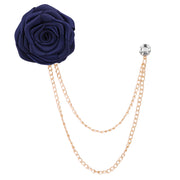 Fashion Handmade Rose Brooch Tassel Men Suit – Stylish Gifts — 12