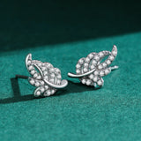European And American Elegant Full Diamond Plant Earrings – Gift Ideas — 4