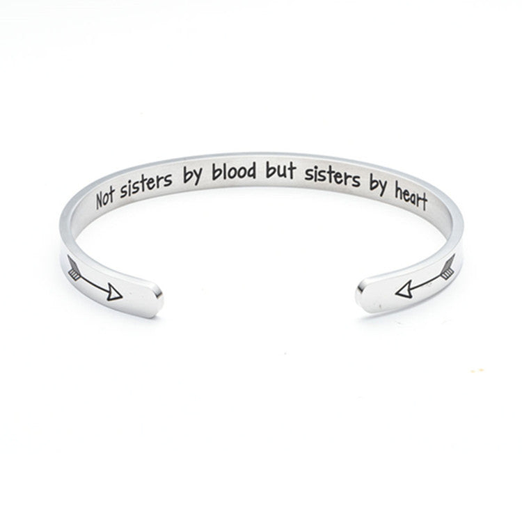 Stainless Steel Bracelet Sister Good Sister – Jewelry Gift Ideas — 1