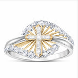 Two-tone ring – Thoughtful Gifts — 1