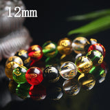 Fashion Black Gold Brave Beaded Bracelet – Stylish Gifts — 2