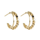 Niche Unique Double-row C- Shaped Earrings – Meaningful Gifts — 4