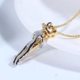 Love Hug Necklace Unisex Men Women Couple Jewelry – Gifts for Couples — 18