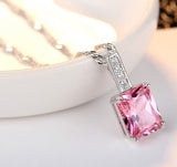 Pink Princess Zirconia Necklace – Jewelry Gift Ideas — 2