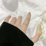 Ring Female Personality Simple Matte Fashion Joint – Stylish Gifts — 2