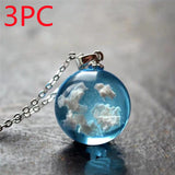 Baiyun necklace resin time gemstone clavicle – Jewelry Gift Ideas — 20