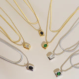 European And American Simple Double-layer Twin – Jewelry Gift Ideas — 16