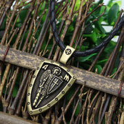 Saint Michael Archangel Pendant Necklace – Jewelry Gift Ideas — 5