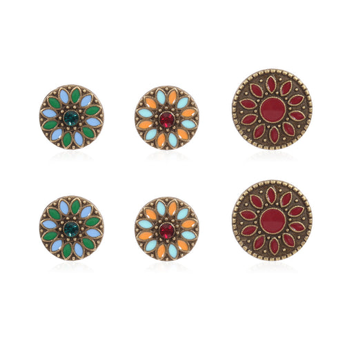 Color Drop Earrings with Diamonds – Thoughtful Gifts — 2