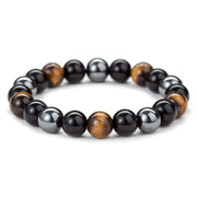 Tiger Eye Stone Bracelet Natural Stone Bracelet – Jewelry Gift Ideas — 1