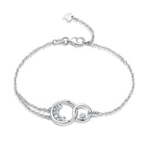 I Love You Letter Bracelet 925 Solid Silver High – Jewelry Gift Ideas — 1
